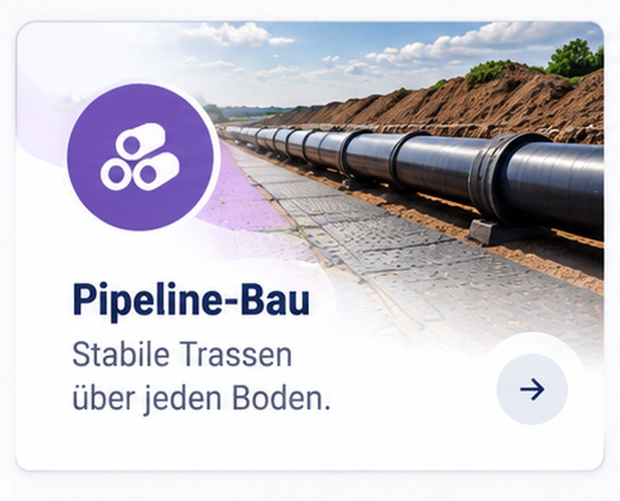 Pipeline-Bau